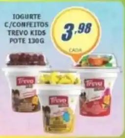 Super Varejista Iogurte c/confetitos trevo kids oferta