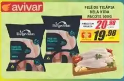 Super Varejista Filé de tilápia bela vida oferta