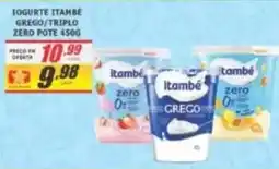 Super Varejista Iogurte itambé grego/triplo zero oferta