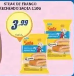 Super Varejista Steak de frango recheado sadia oferta