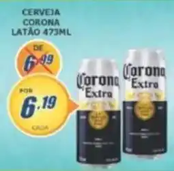 Super Varejista Cerveja corona latão oferta