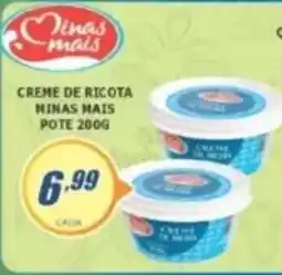 Super Varejista Creme de ricota minas mais oferta