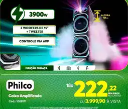 Lojas Guaibim Philco Caixa Amplificada oferta