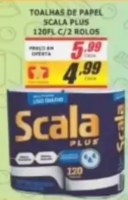 Super Varejista toalhas de papel scala plus oferta