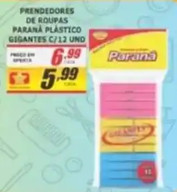 Super Varejista Prendedores de roupas paraná plástico gigantes oferta