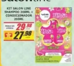 Super Varejista kit salon line oferta