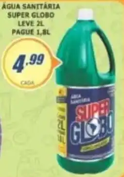 Super Varejista água sanitária super globo oferta