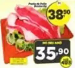 Amarelinha supermercados Picanha de Porco oferta
