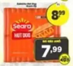 Amarelinha supermercados Hot dog searo oferta
