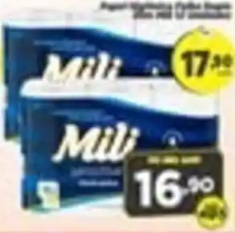 Amarelinha supermercados Mili oferta