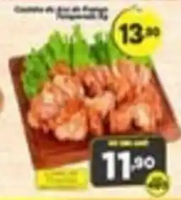 Amarelinha supermercados Cortada de peito de frango temperada oferta