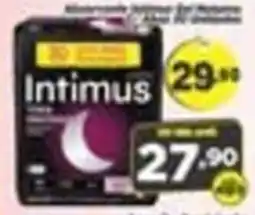 Amarelinha supermercados Intimus oferta