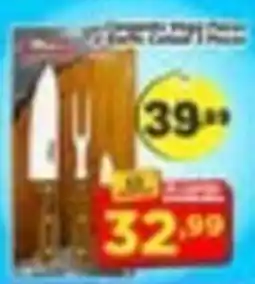 Amarelinha supermercados Conjunto 3 Peças oferta