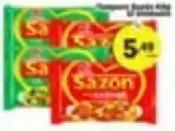 Amarelinha supermercados Sazon oferta
