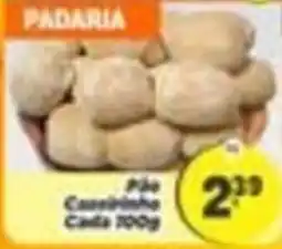 Amarelinha supermercados Pão Canelinha oferta