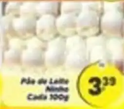 Amarelinha supermercados Pão de Leite Ninho oferta