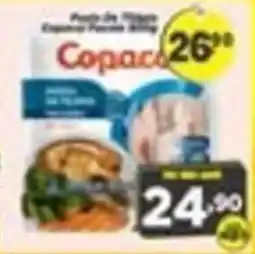 Amarelinha supermercados Copacabana oferta