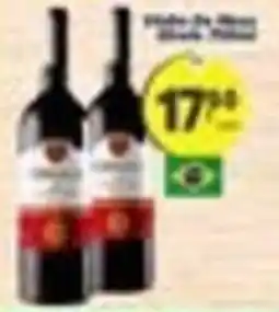 Amarelinha supermercados Vinho tinto oferta
