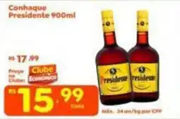Econômico Atacadão Conhaque presidente oferta