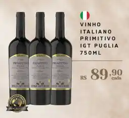 Empório Bahamas vinho italiano primitivo igt puglia oferta