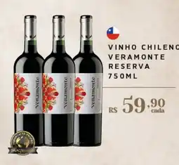 Empório Bahamas vinho chileno veramonte reserva oferta