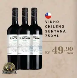 Empório Bahamas vinho chileno suntana oferta