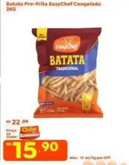 Econômico Atacadão batata pre-frita easychef congelada oferta