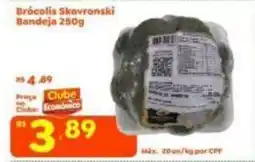 Econômico Atacadão Brócolis Skovronscki oferta