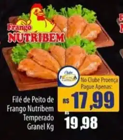 Proença Supermercados Filé de Peito de Frango Nutribem Temperado oferta