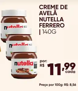 Pais e Filhos Supermercados Creme de avelã nutella ferrero oferta