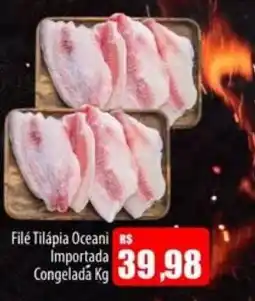 Proença Supermercados Filé Tilápia Oceani Importada Congelada oferta