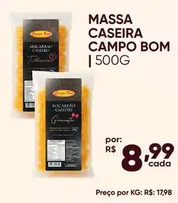 Pais e Filhos Supermercados Massa caseira campo bom oferta