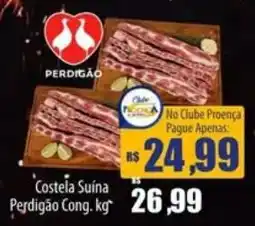 Proença Supermercados Costela Suína Perdigão Cong. kg oferta