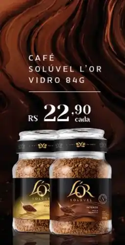 Empório Bahamas Café solúvel l'or vidro oferta