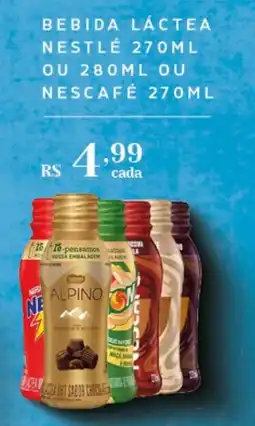 Empório Bahamas bebida láctea nestlé 270ml ou 280ml ou nescafé 270ml oferta