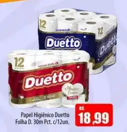 Proença Supermercados Papel Higiênico Duetto oferta