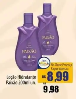 Proença Supermercados Loção Hidratante Paixão oferta