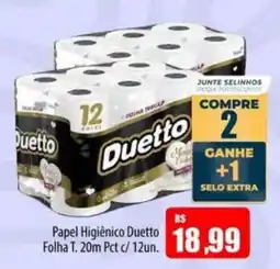 Proença Supermercados Papel Higiênico Duetto oferta