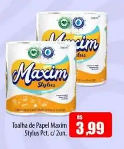 Proença Supermercados Toalha de papel maxim stylus oferta