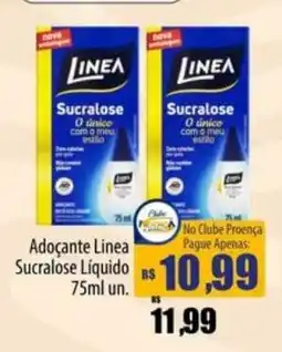 Proença Supermercados Adoçante lineia sucralose líquido oferta