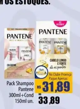 Proença Supermercados Pack Shampoo Pantene oferta