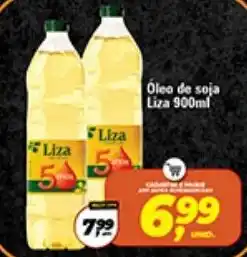 Safra Supermercados Óleo de soja liza oferta