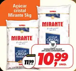 Safra Supermercados Açúcar cristal mirante oferta