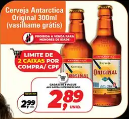Safra Supermercados Cerveja Antarctica Original oferta