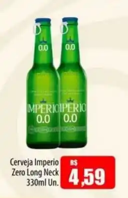 Proença Supermercados Cerveja imperio zero long neck oferta