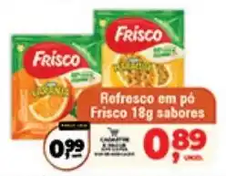 Safra Supermercados Refresco em pó frisco 18g sabores oferta