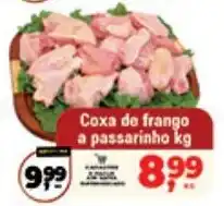 Safra Supermercados Coxa de frango a passarinho kg oferta