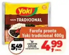 Safra Supermercados Farofa pronta Yoki tradicional oferta