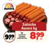 Safra Supermercados Salsicha Aurora kg oferta