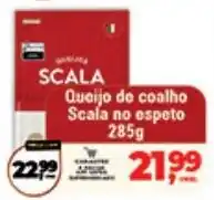 Safra Supermercados Queijo de coalho Scala no espeto oferta
